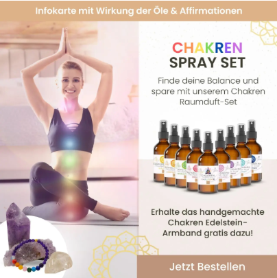 Produktbild von Thats me organic: CHAKREN- Spray Set inkl Gratisgeschenk